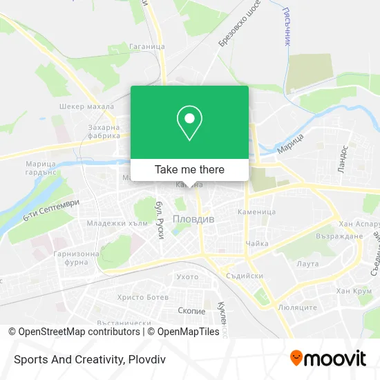 Sports And Creativity map