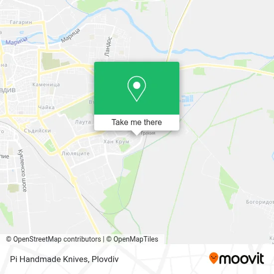 Pi Handmade Knives map