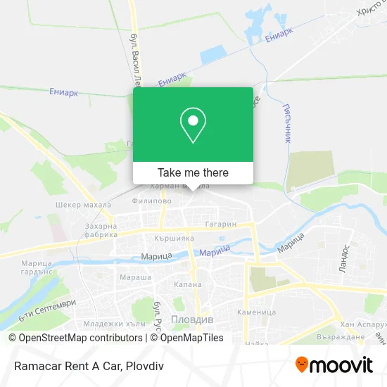 Ramacar Rent A Car map