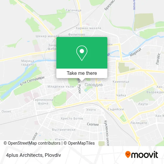 4plus Architects map