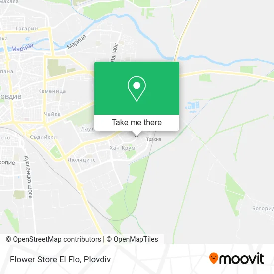 Flower Store El Flo map