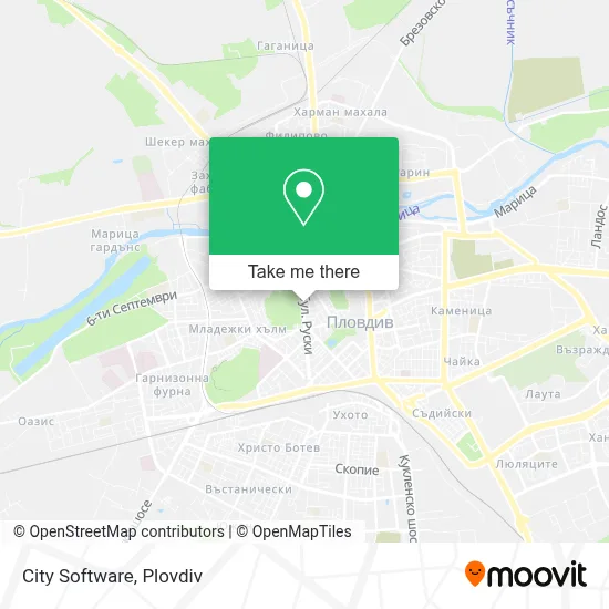 City Software map