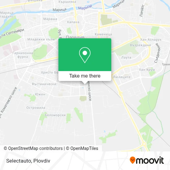 Selectauto map