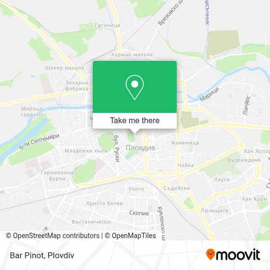 Bar Pinot map