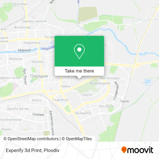 Experify 3d Print map