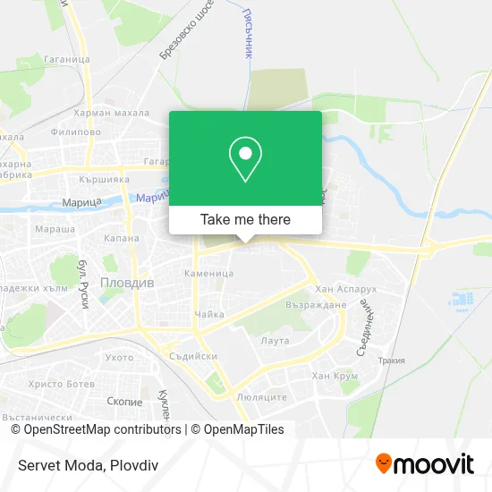 Servet Moda map