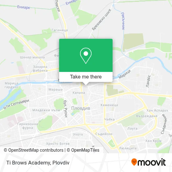 Ti Brows Academy map