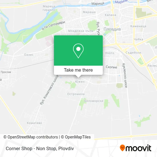 Corner Shop - Non Stop map