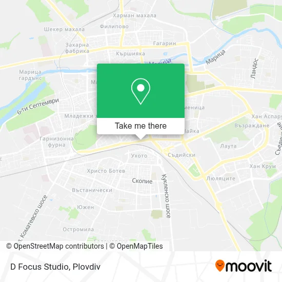 D Focus Studio map