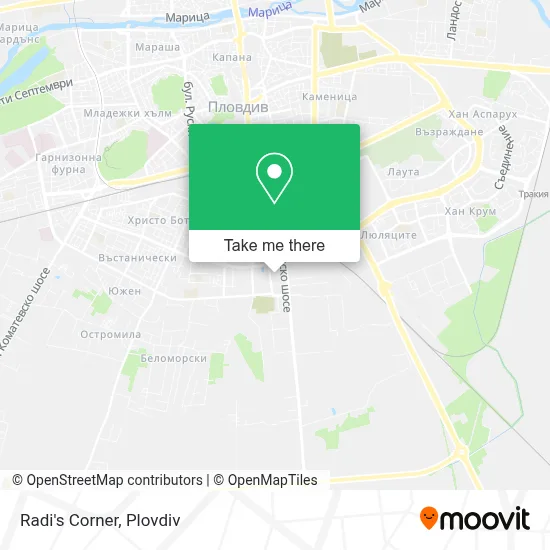 Radi's Corner map