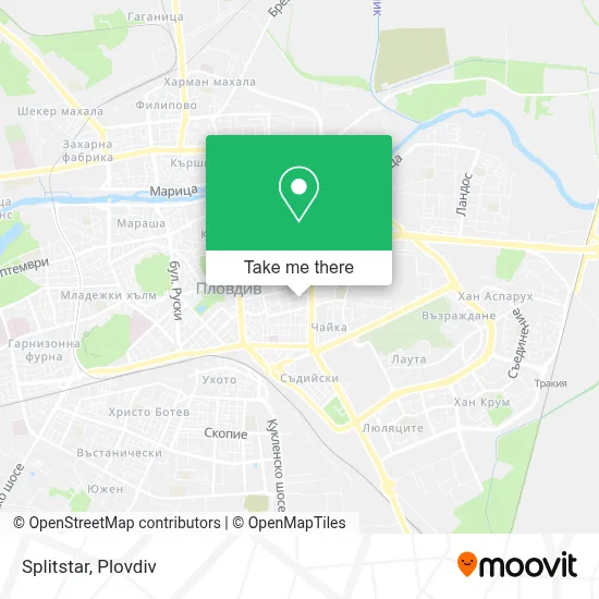Splitstar map