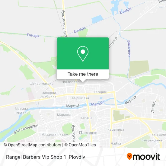 Rangel Barbers Vip Shop 1 map