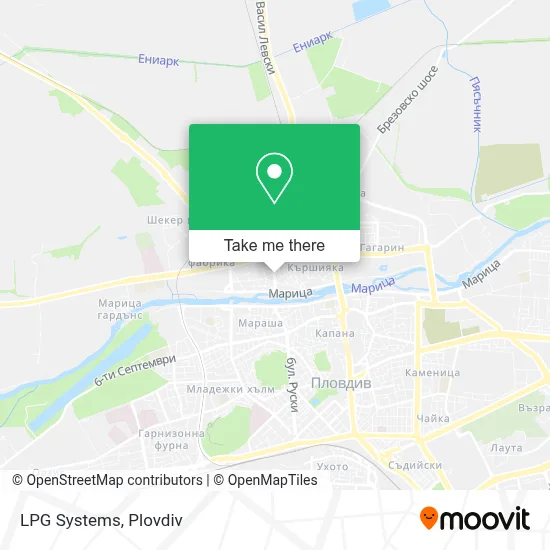 LPG Systems map