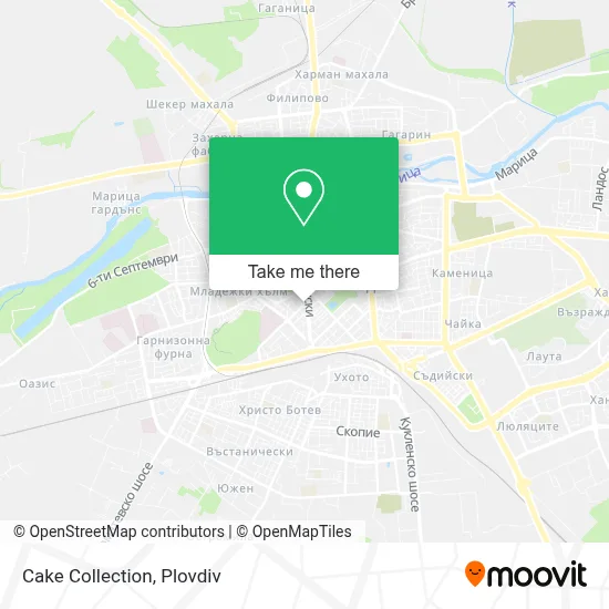 Cake Collection map