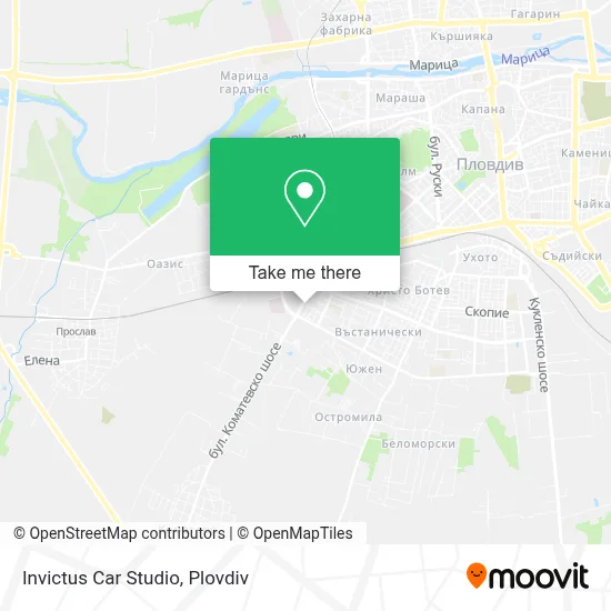 Invictus Car Studio map