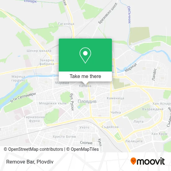 Remove Bar map