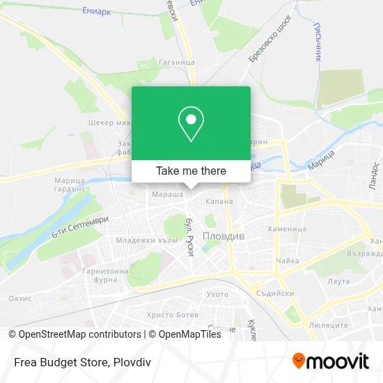 Frea Budget Store map