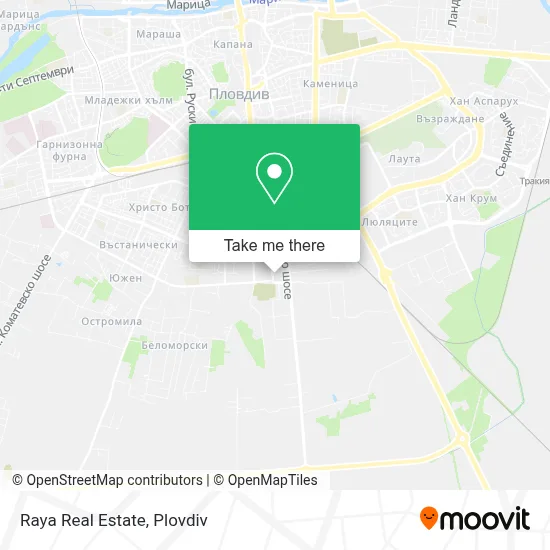 Raya Real Estate map