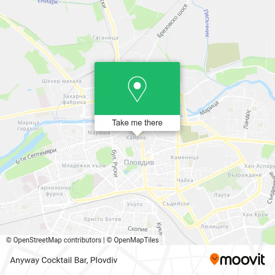 Anyway Cocktail Bar map