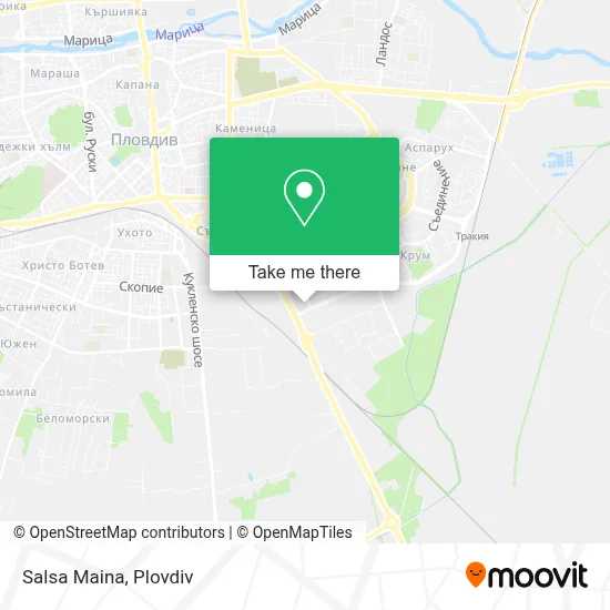 Salsa Maina map