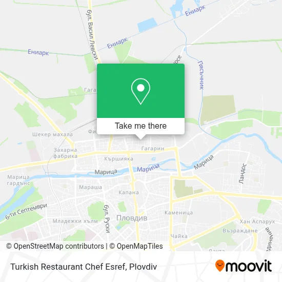 Turkish Restaurant Chef Esref map
