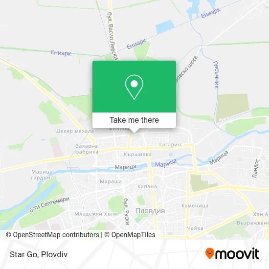 Star Go map