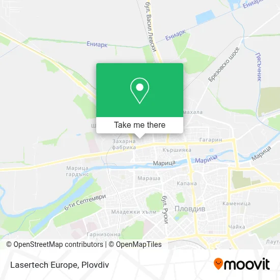 Lasertech Europe map
