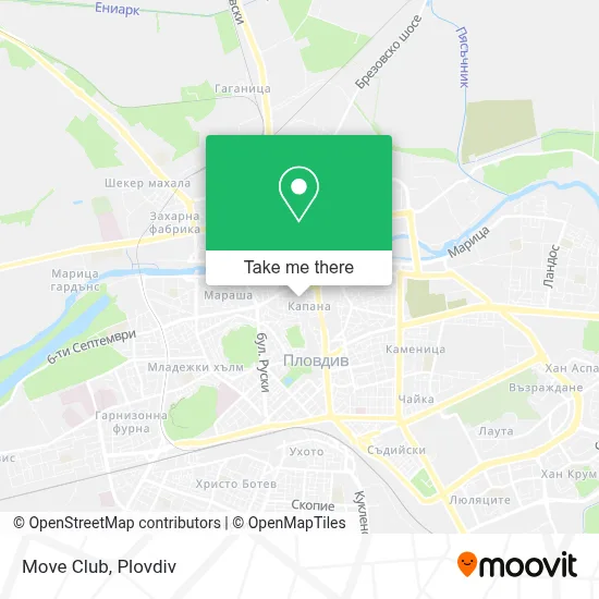 Move Club map