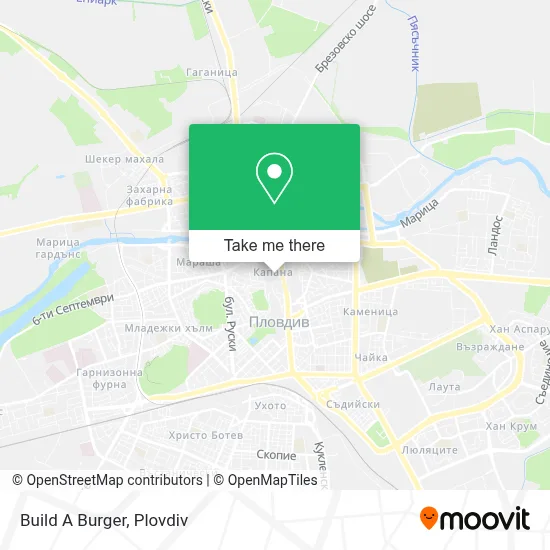 Build A Burger map