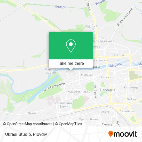 Ukrasi Studio map