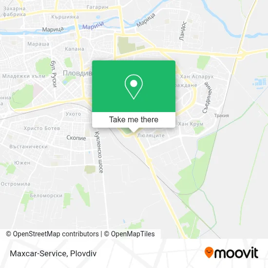 Maxcar-Service map