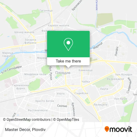 Master Decor map