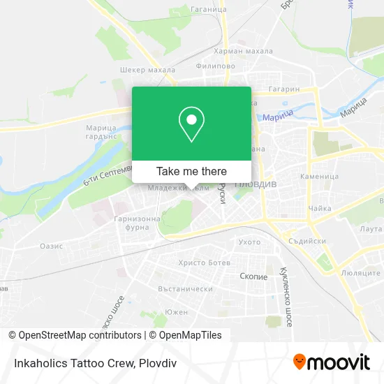 Inkaholics Tattoo Crew map