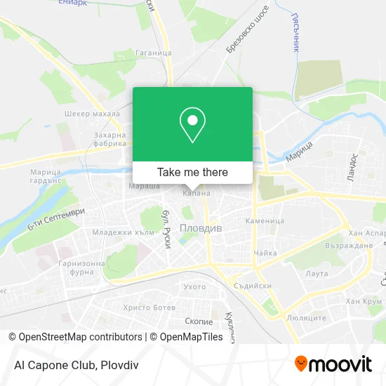 Al Capone Club map