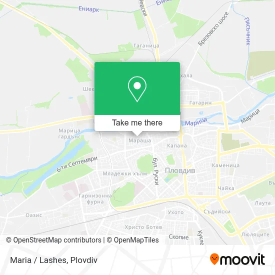 Maria / Lashes map
