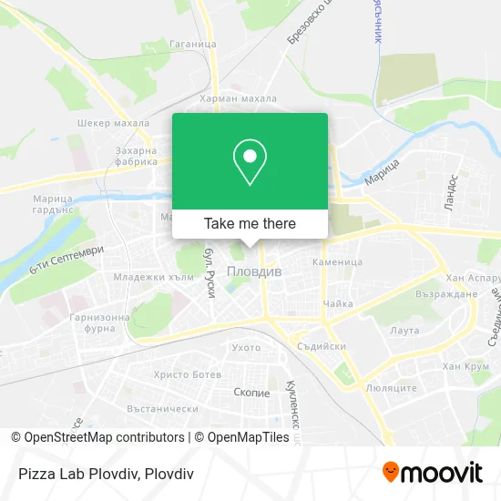 Pizza Lab Plovdiv map