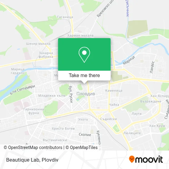 Beautique Lab map