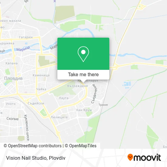 Vision Nail Studio map