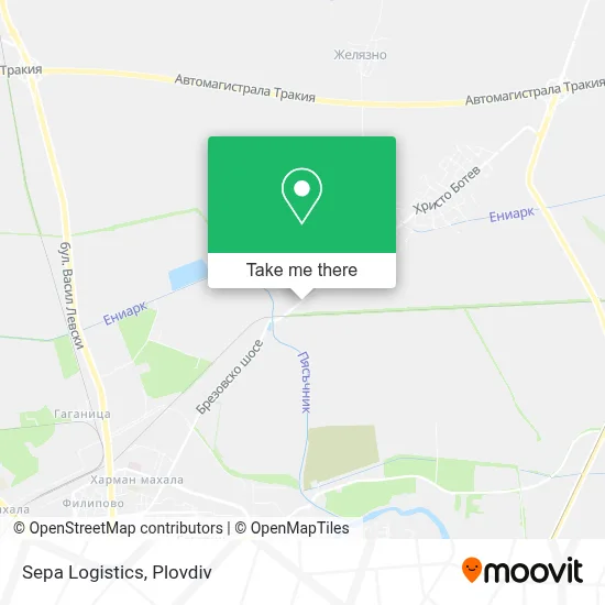 Sepa Logistics map