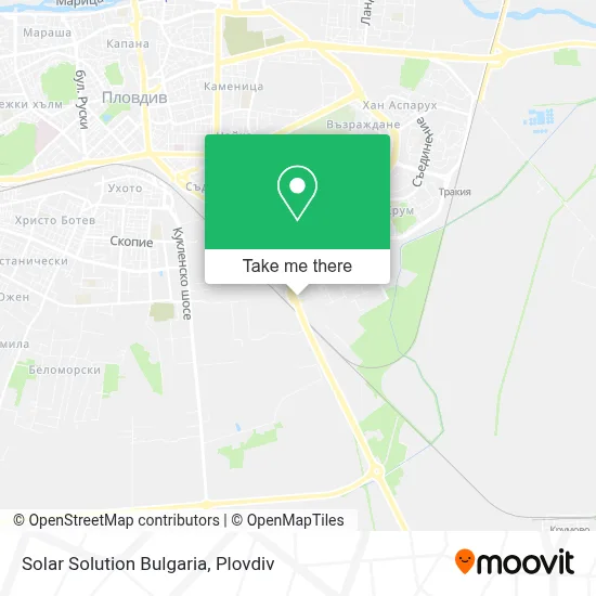 Solar Solution Bulgaria map