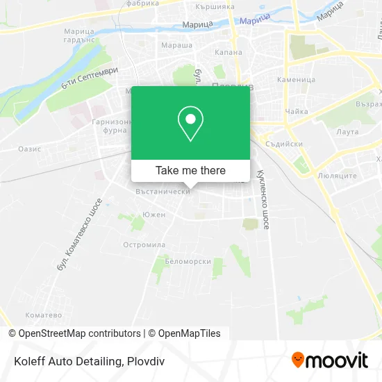 Koleff Auto Detailing map