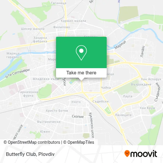 Butterfly Club map