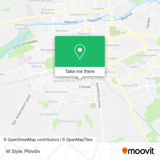 W Style map