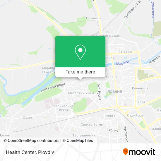 Health Center map