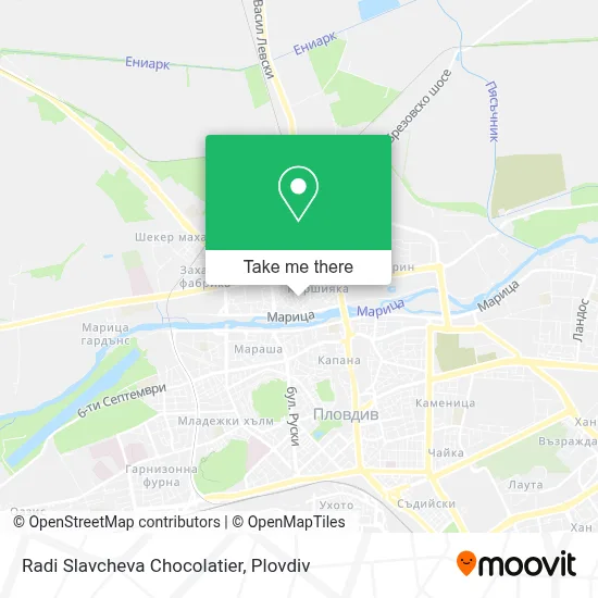 Radi Slavcheva Chocolatier map