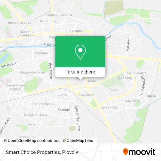 Smart Choice Properties map