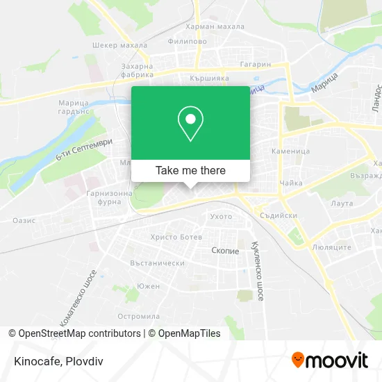 Kinocafe map