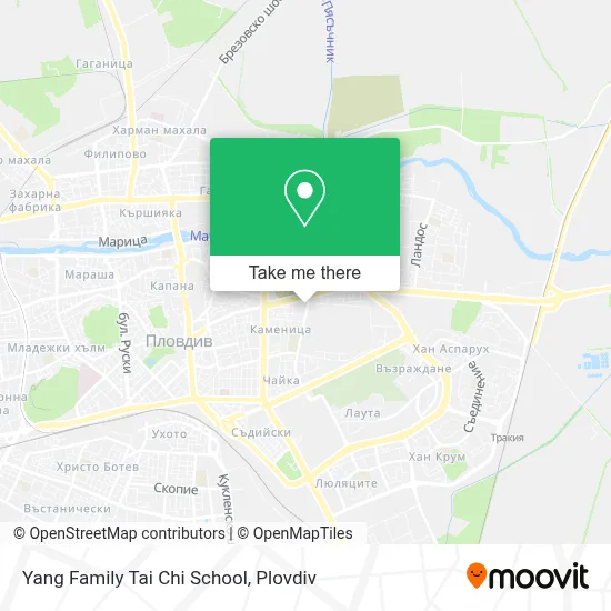 Yang Family Tai Chi School map