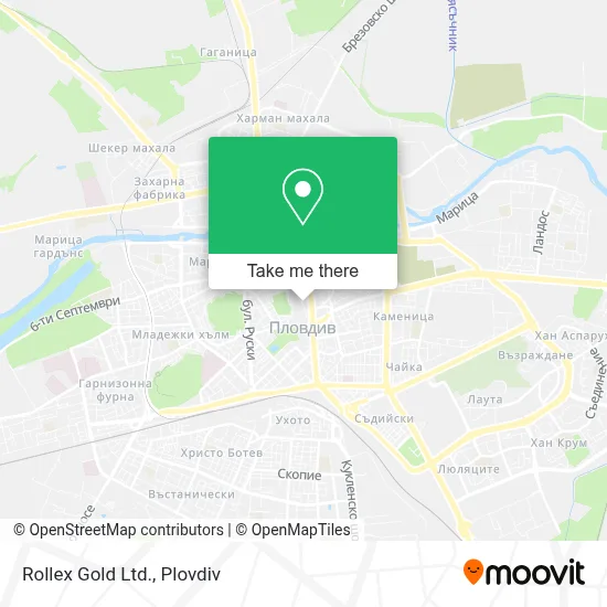 Rollex Gold Ltd. map