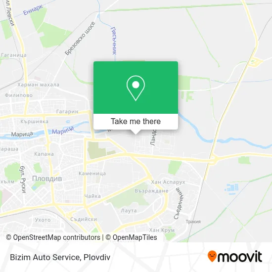 Bizim Auto Service map